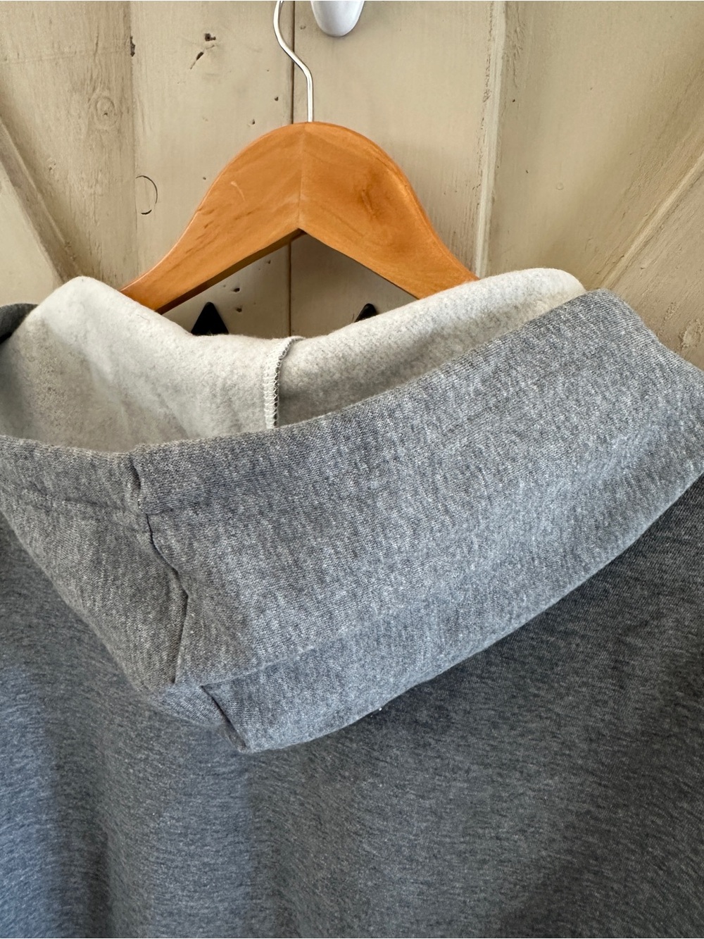 Buc-ee’s Texas Longhorns Ladies Drop Tail Hoodie L Gray - Picture 7 of 7